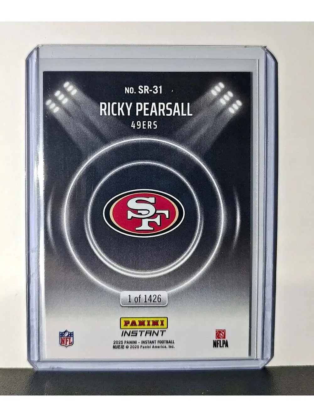 Ricky Pearsall Rookie 2024 Panini Spotlight Rookies NFL #31 49ers 1 of 1426